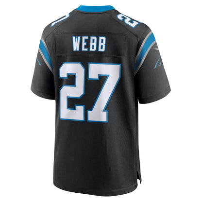 Sam Webb Carolina Panthers Team Game Jersey - ?Black