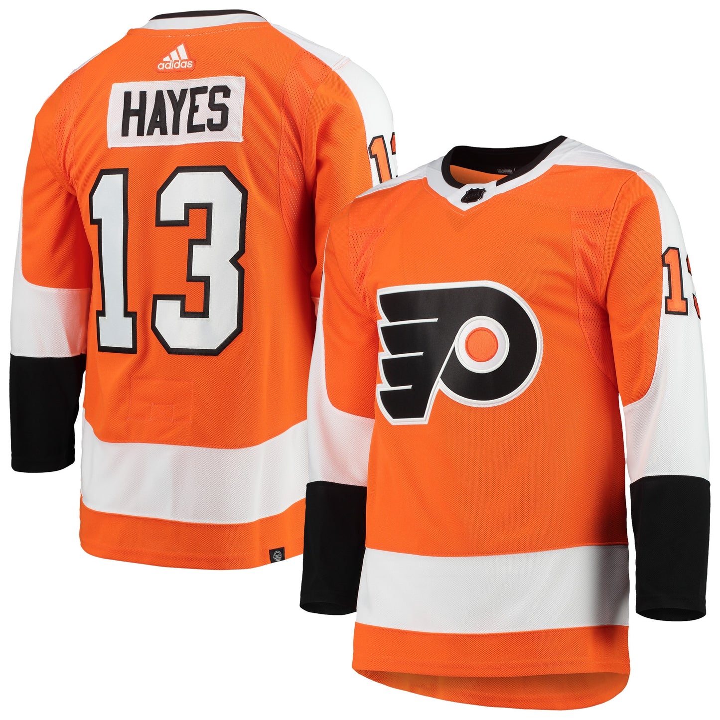 Kevin Hayes Philadelphia Flyers Home Primegreen Authentic Pro Player Jersey - Orange