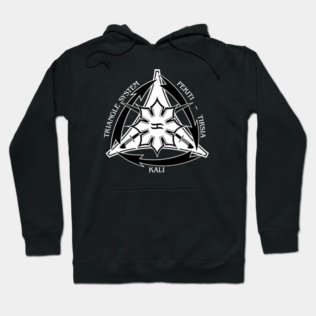 Triangle System With Swords Hoodie