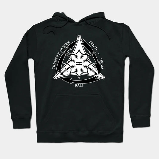 Triangle System With Swords Hoodie
