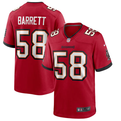 Shaquil Barrett Tampa Bay Buccaneers Game Jersey - Red