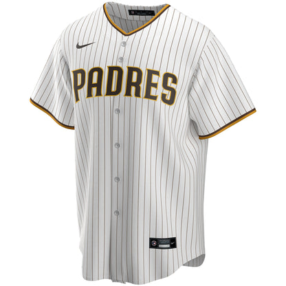 San Diego Padres Home Replica Custom Jersey - White