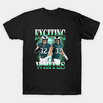 Official Exciting Whites Eagles - Cooper Dejean And Reed Blankenship Exciting Whites - Exciting Whites Eagles T-Shirt