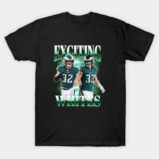 Official Exciting Whites Eagles - Cooper Dejean And Reed Blankenship Exciting Whites - Exciting Whites Eagles T-Shirt