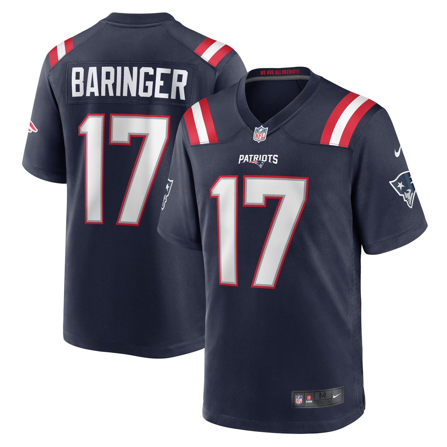Bryce Baringer New England Patriots Team Game Jersey - ?Navy