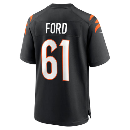 Cody Ford Cincinnati Bengals Game Jersey - Black