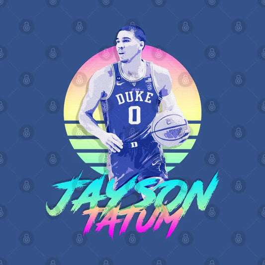 Jayson Tatum Retro Futuristic Aesthetic Hoodie