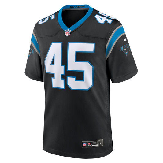 Giovanni Ricci Carolina Panthers Team Game Jersey - Black