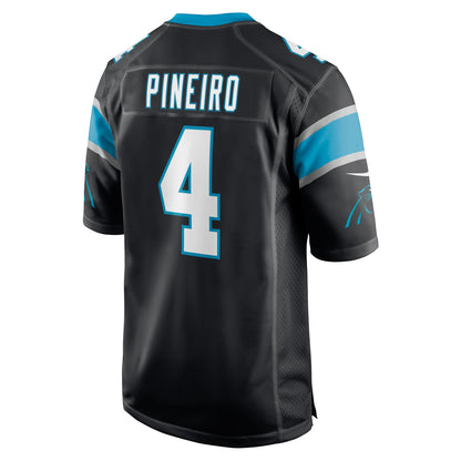 Eddy Pineiro Carolina Panthers Game Player Jersey - Black