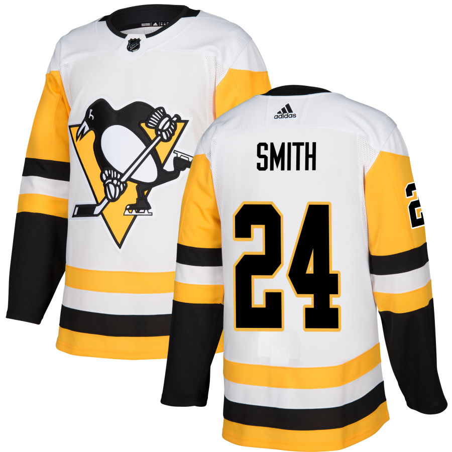 Ty Smith Pittsburgh Penguins Authentic Jersey - White