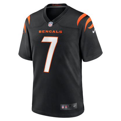Will Grier Cincinnati Bengals Team Game Jersey - ?Black