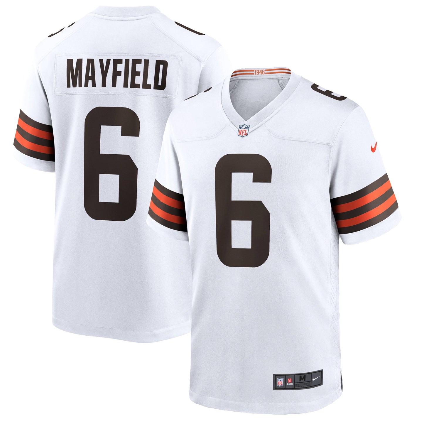 Baker Mayfield Cleveland Browns Player Game Jersey - White
