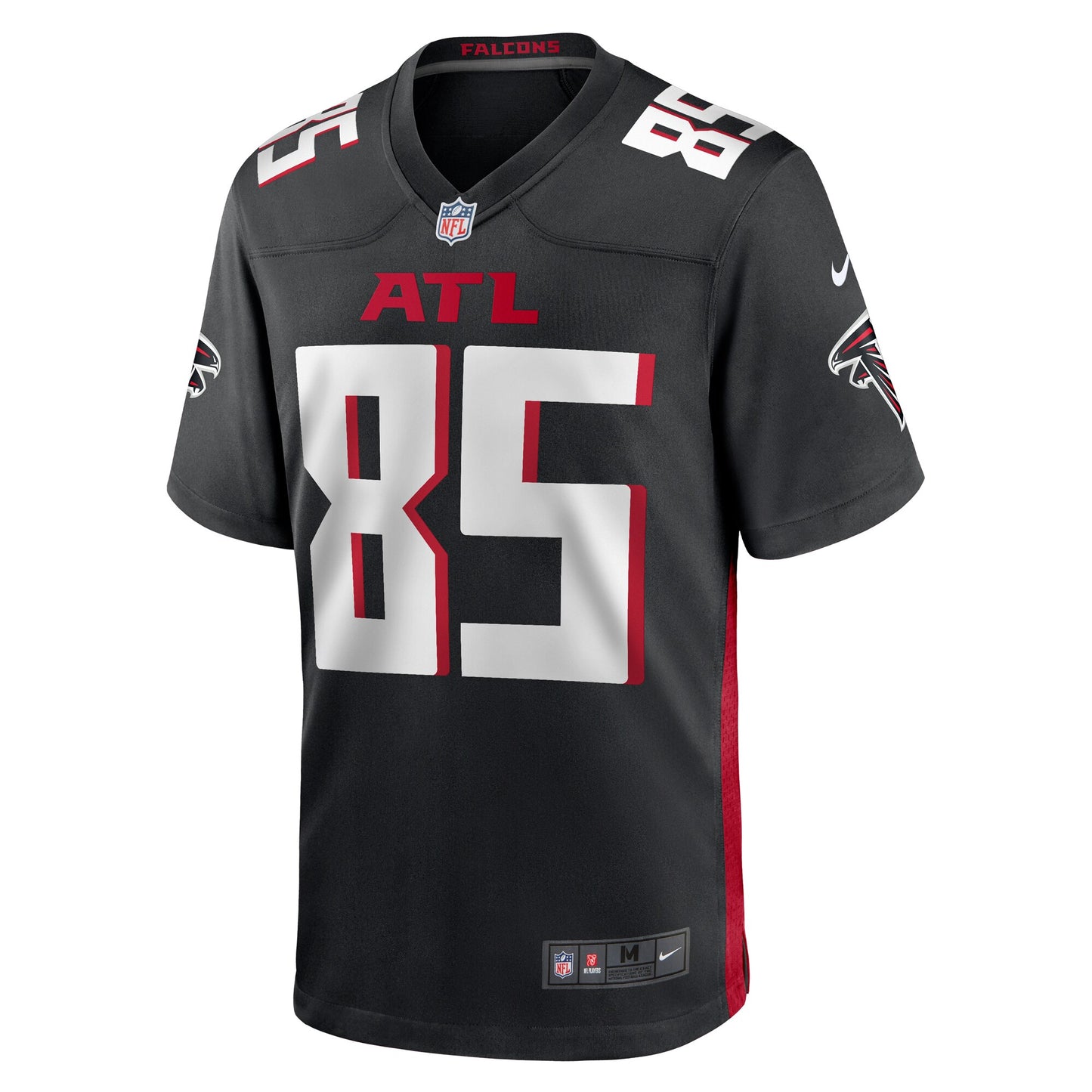 Tyshaun James Atlanta Falcons Player Game Jersey - Black