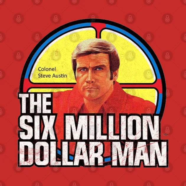 The Six Million Dollar Man Logo T-Shirt