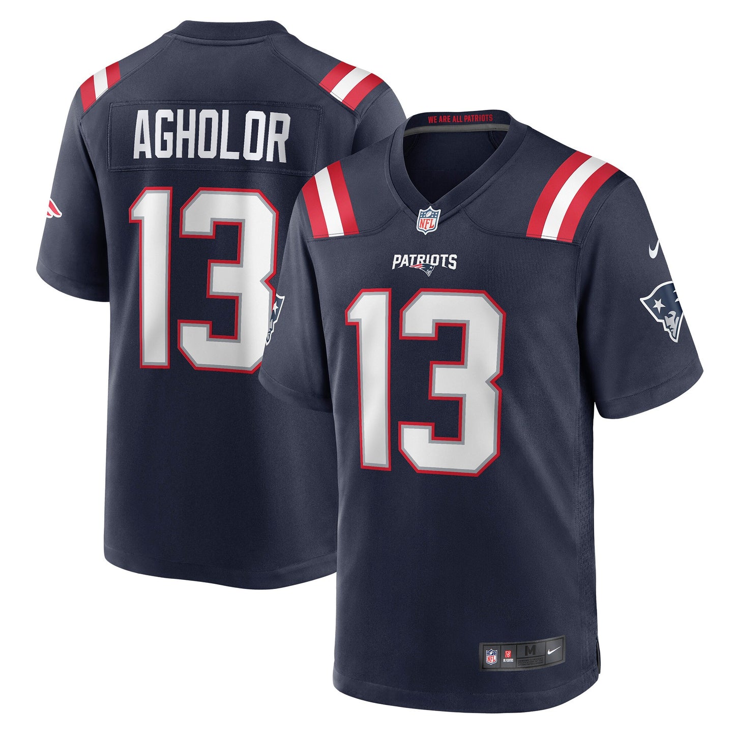 Nelson Agholor New England Patriots Game Jersey - Navy