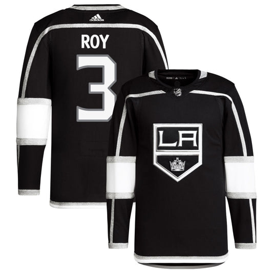 Matt Roy Los Angeles Kings Home Primegreen Authentic Pro Jersey - Black