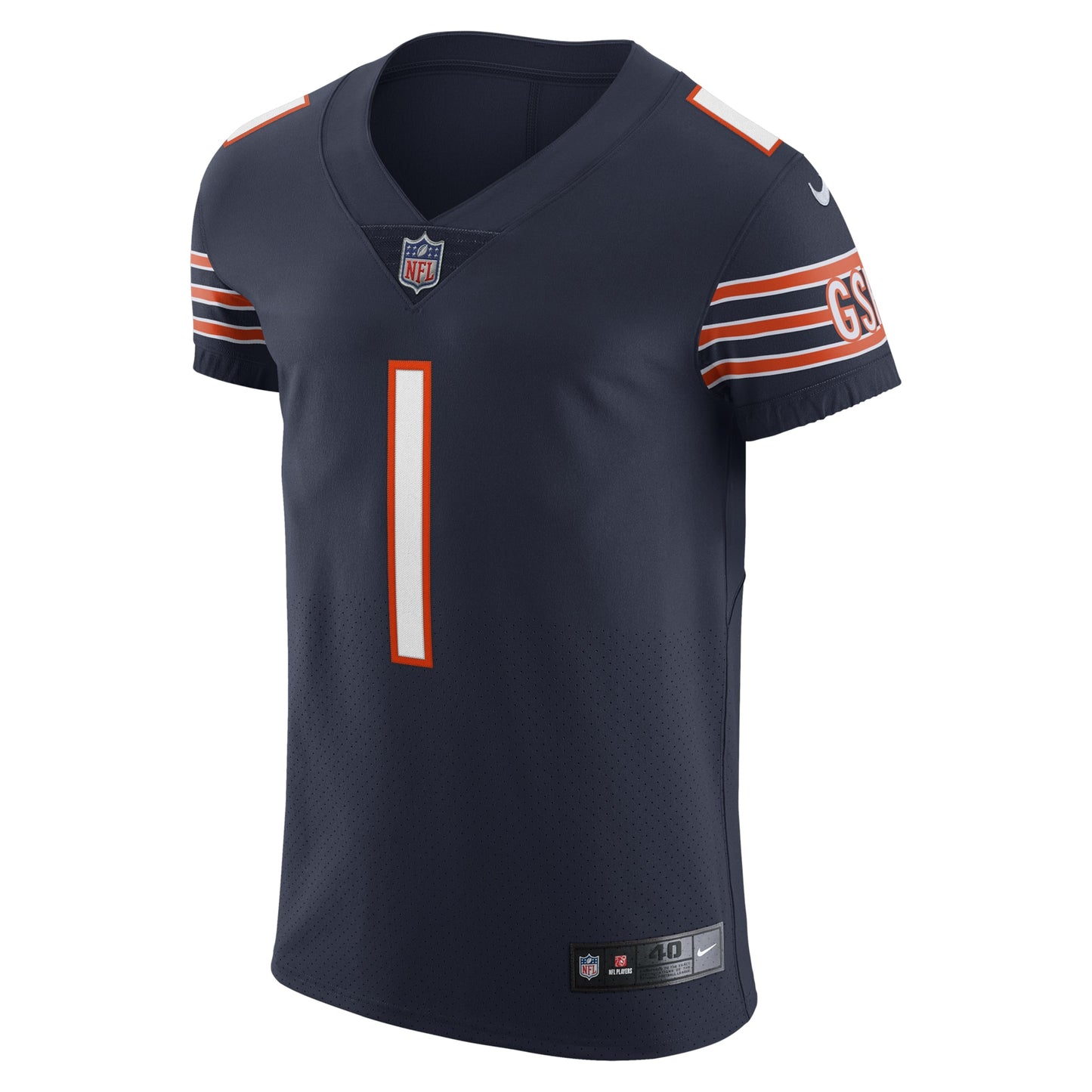 Justin Fields Chicago Bears Vapor Elite Jersey - Navy