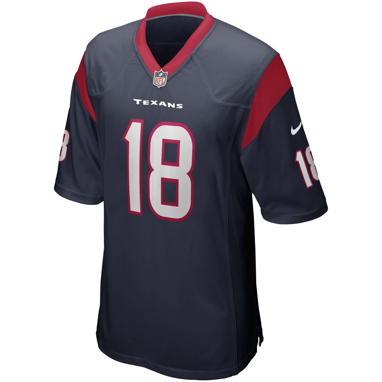 Randall Cobb Houston Texans Game Player Jersey - Navy