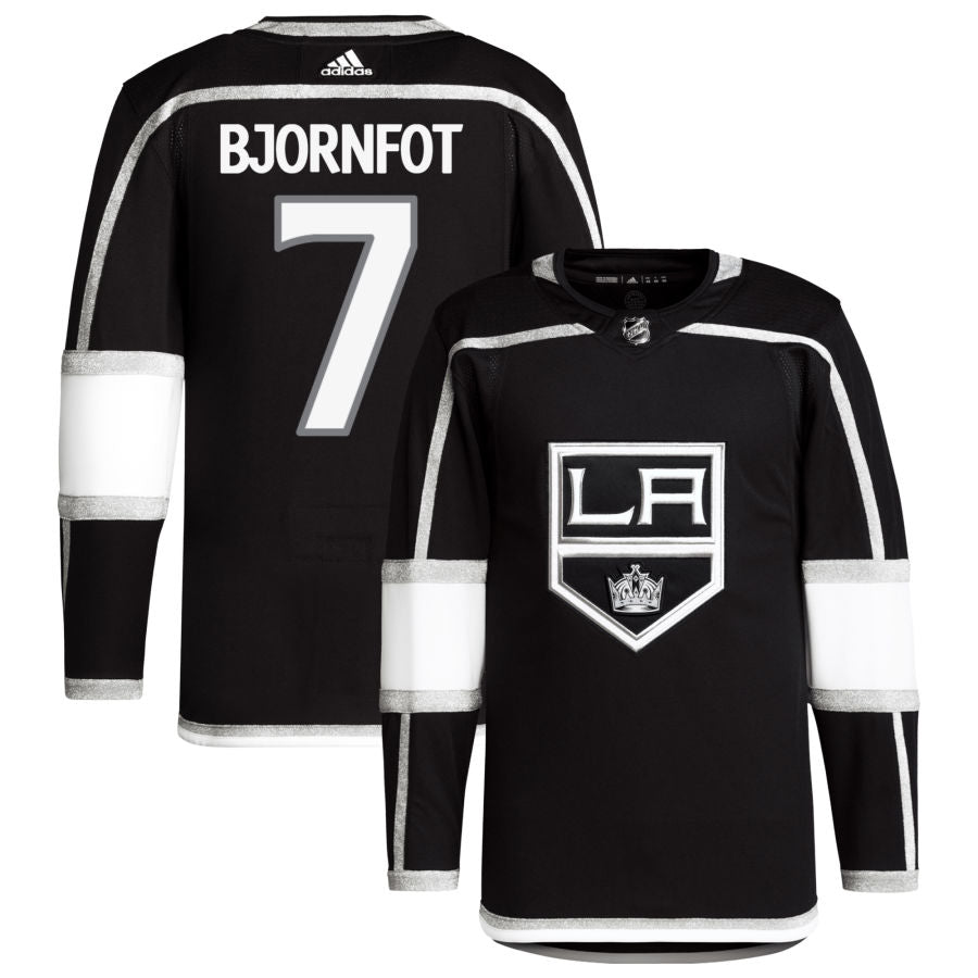 Tobias Bjornfot Los Angeles Kings Home Primegreen Authentic Pro Jersey - Black
