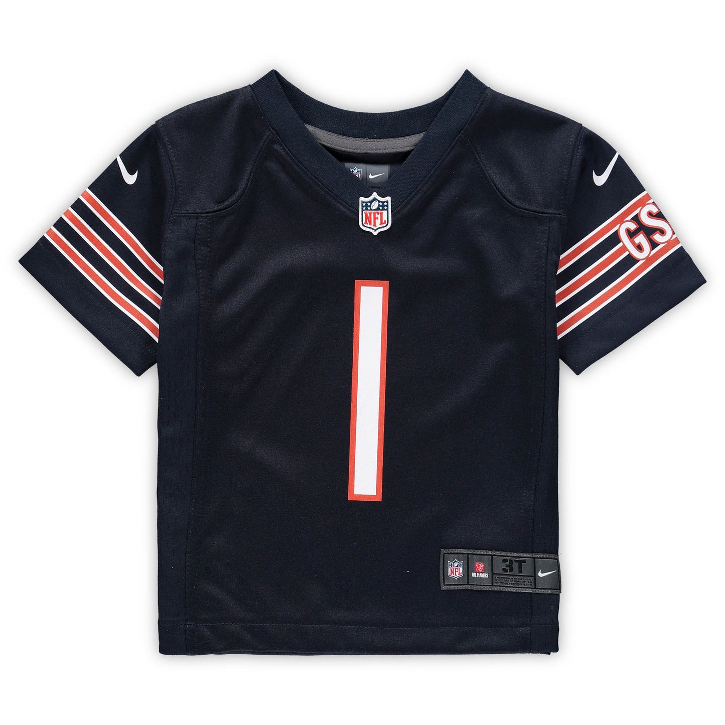 Justin Fields Chicago Bears Toddler Game Jersey - Navy