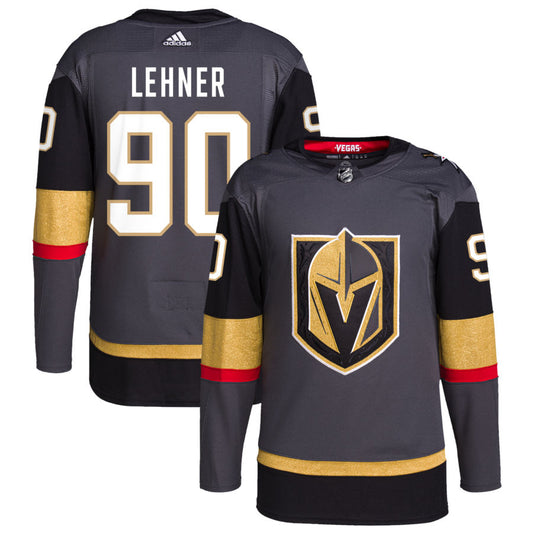 Robin Lehner Vegas Golden Knights Alternate Authentic Pro Jersey - Gray