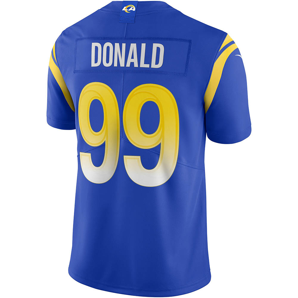 Men's Los Angeles Rams Aaron Donald Vapor Limited Jersey Royal