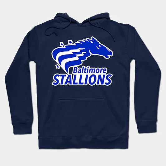 Defunct Baltimore Stallions Football Hoodie