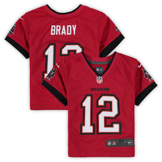 Tom Brady Tampa Bay Buccaneers Toddler Game Jersey - Red