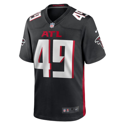 Liam McCullough Atlanta Falcons Team Game Jersey - ?Black