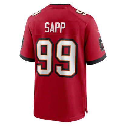 Warren Sapp Tampa Bay Buccaneers Retired Player Jersey - Red