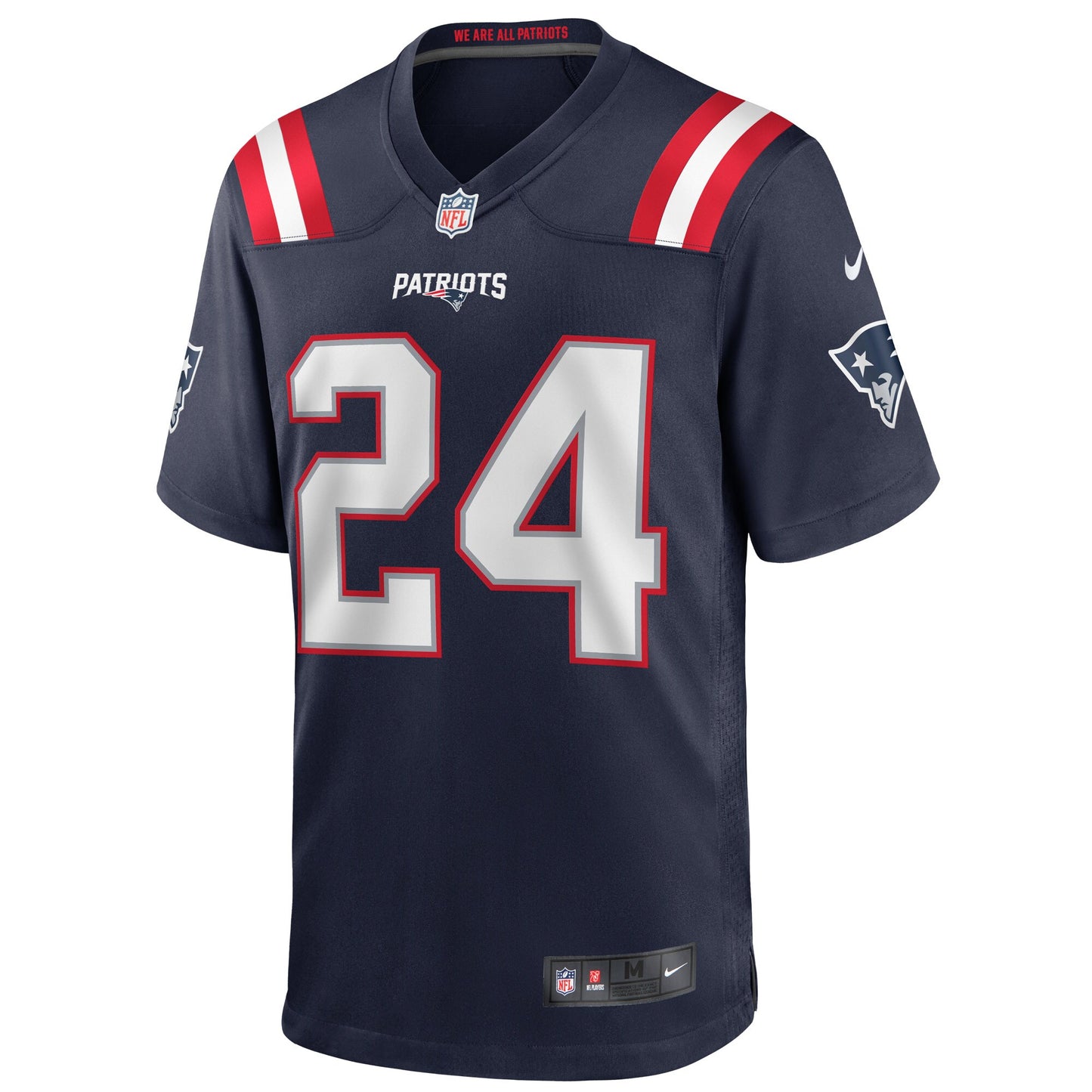 Stephon Gilmore New England Patriots Game Player Jersey - Navy