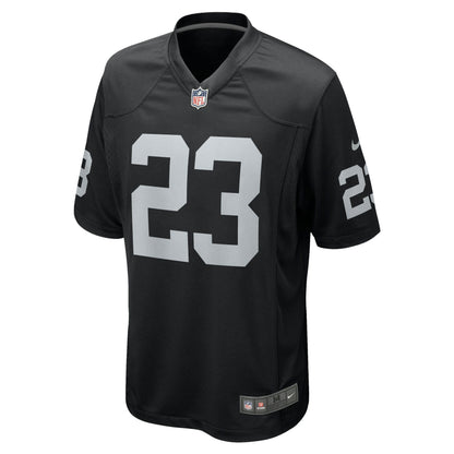 Devontae Booker Las Vegas Raiders Team Game Jersey - Black