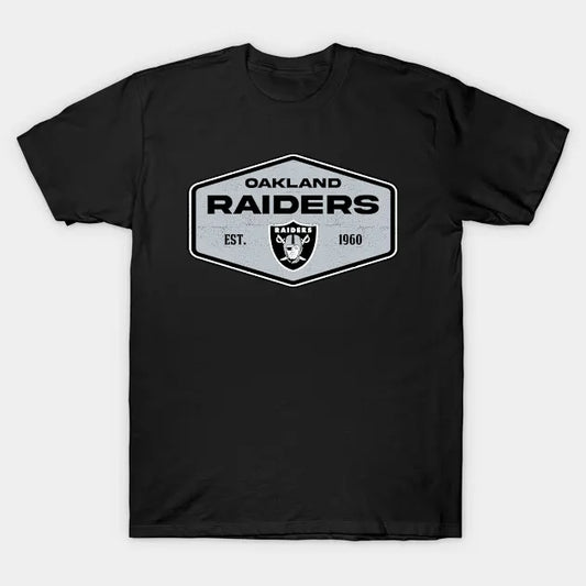 Vintage Badge Oakland Raiders T-Shirt