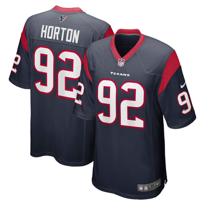 Dylan Horton Houston Texans Team Game Jersey - Navy