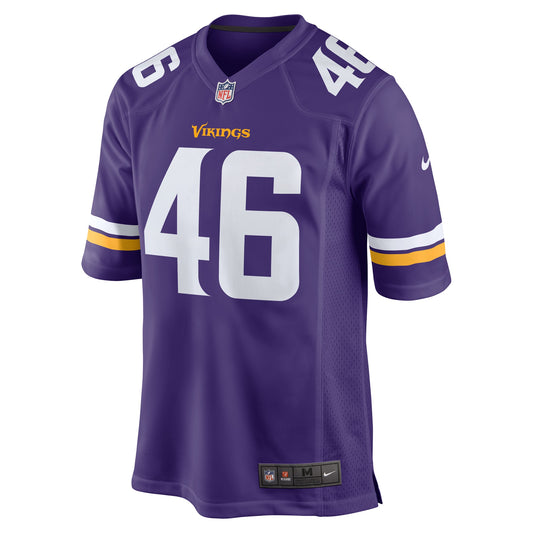 Myles Dorn Minnesota Vikings Game Jersey - Purple