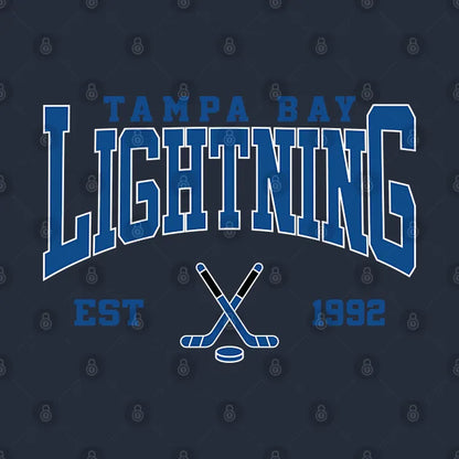 Retro Tampa Bay Hockey Hoodie