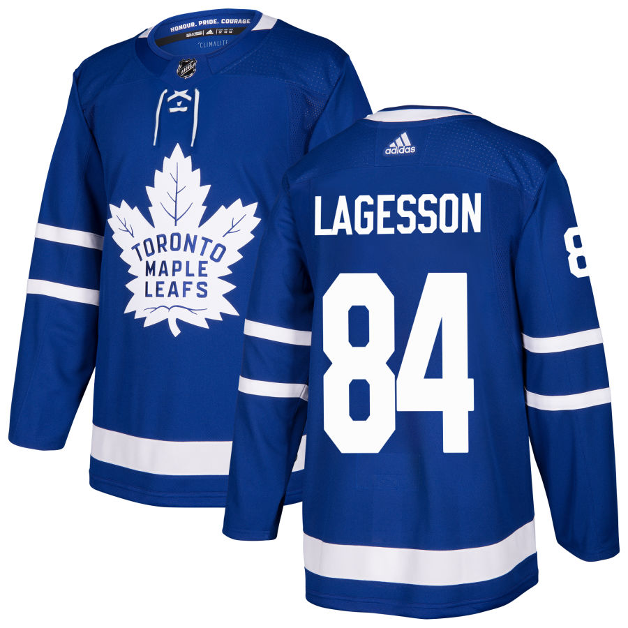 William Lagesson Toronto Maple Leafs Authentic Jersey - Blue