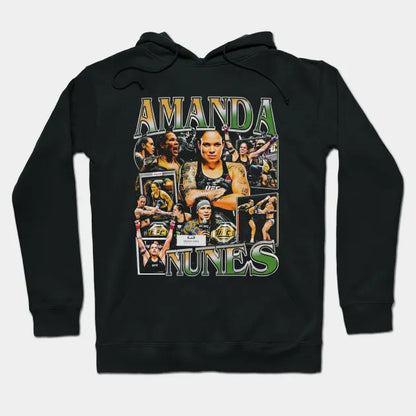 Amanda Nunes Vintage Bootleg Hoodie