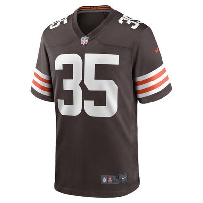 Charlie Thomas Cleveland Browns Team Game Jersey - ?Brown