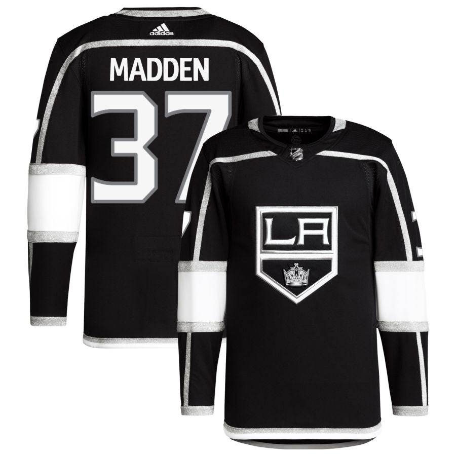 Tyler Madden Los Angeles Kings Home Primegreen Authentic Pro Jersey - Black