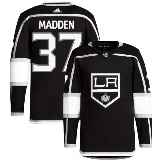 Tyler Madden Los Angeles Kings Home Primegreen Authentic Pro Jersey - Black