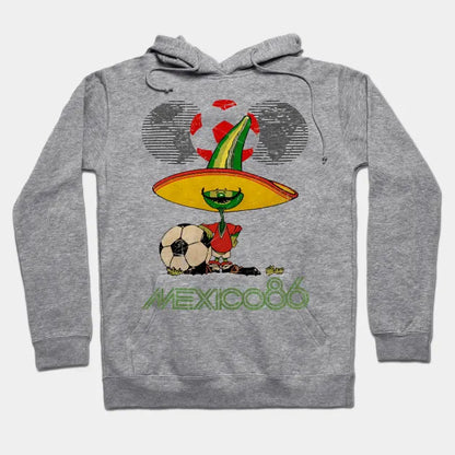Mexico 86 World Cup Vintage Hoodie