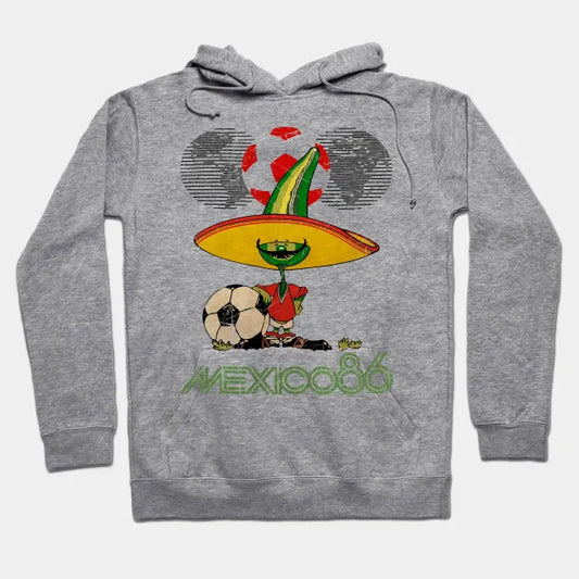Mexico 86 World Cup Vintage Hoodie