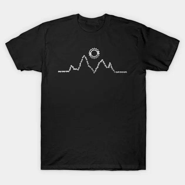 Bike Chain Mountains T-Shirt