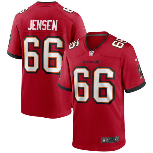 Ryan Jensen Tampa Bay Buccaneers Game Jersey - Red