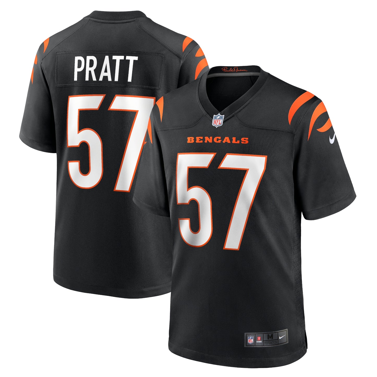 Germaine Pratt Cincinnati Bengals Game Jersey - Black