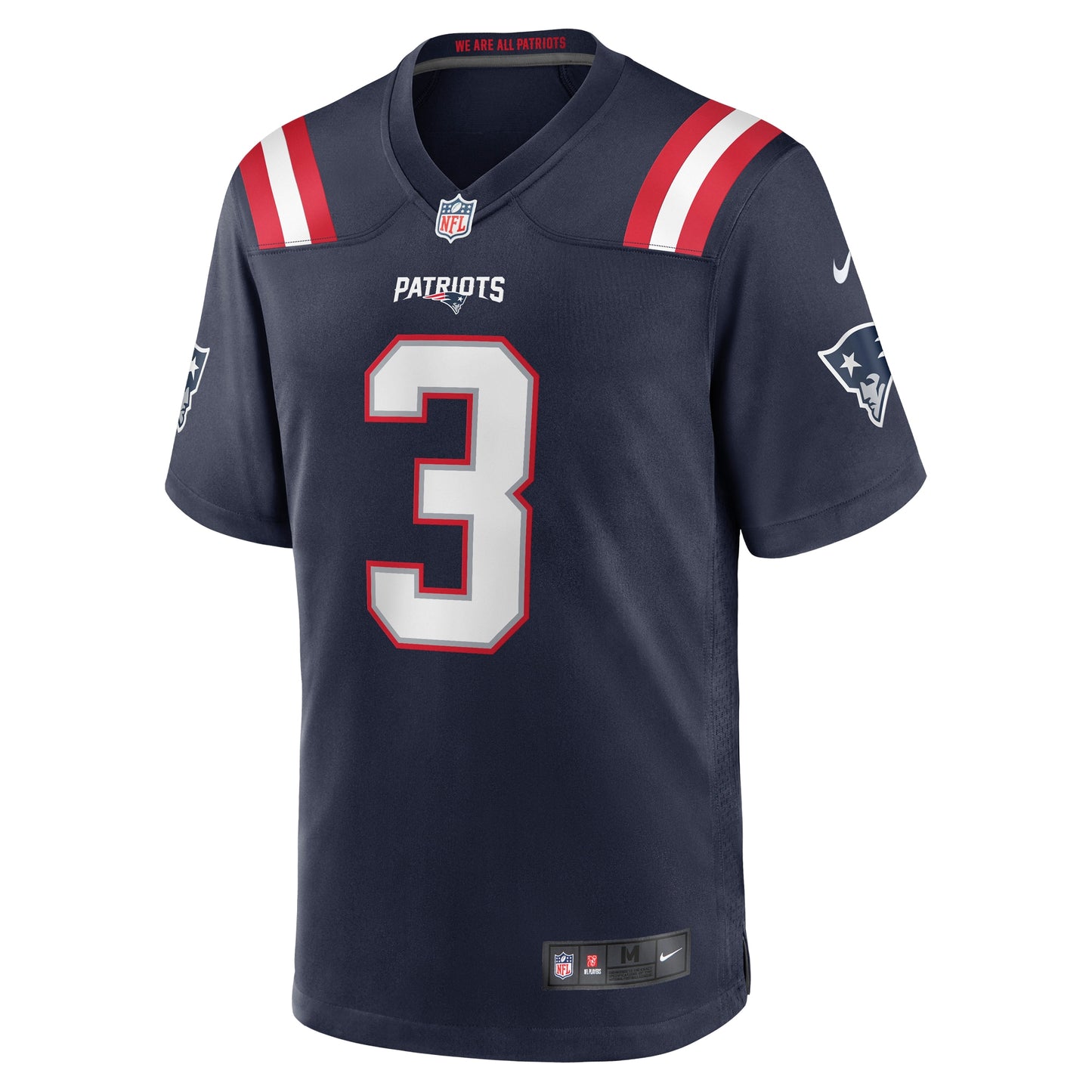 James Robinson New England Patriots Game Player Jersey - Navy