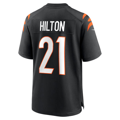 Mike Hilton Cincinnati Bengals Game Player Jersey - Black