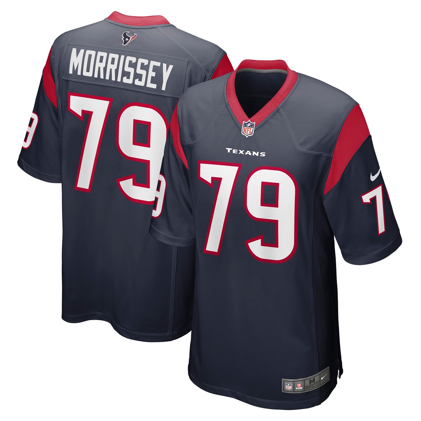 Jimmy Morrissey Houston Texans Game Jersey - Navy