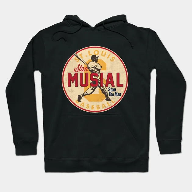 Stan Musial By Buck Tee Hoodie